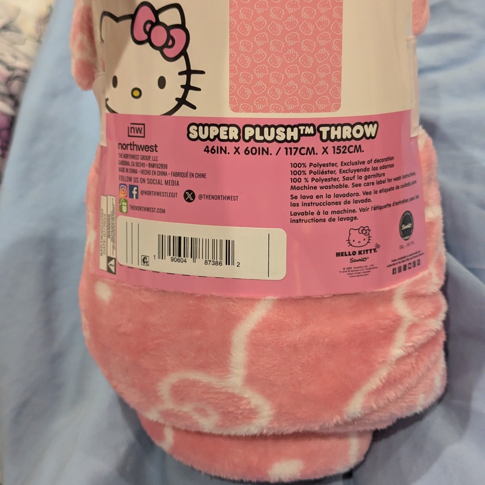Northwest Pink Hello Kitty Kids Pajamas